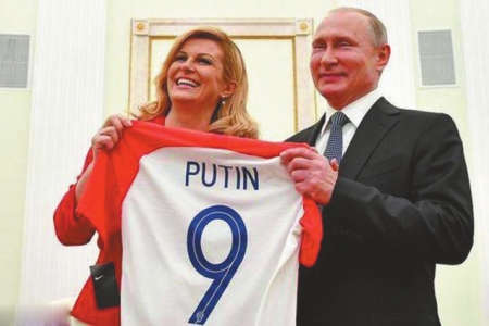 最美女总统世界杯实力圈粉