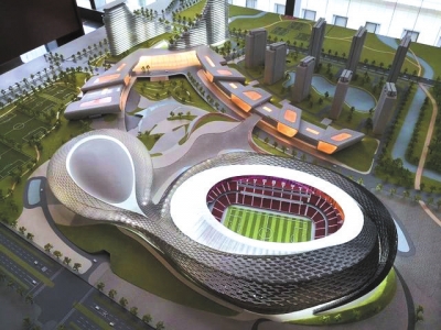 成都国际足球中心选址城北 6个设计方案 你想